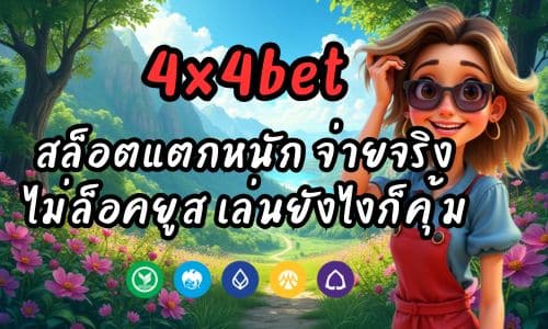 4x4bet สล็อตแตกหนัก จ่ายจริง ไม่ล็อคยูส เล่นยังไงก็คุ้ม